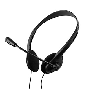 Trust Cuffia stereo HS-100, Nero Trust Cuffia stereo HS-100, Nero