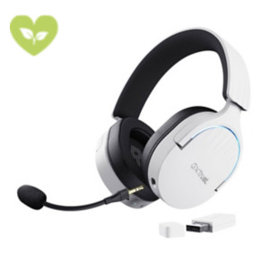 TRUST Cuffie gaming wireless GXT 491 FAYZO, Stereo, Bianco TRUST Cuffie gaming wireless GXT 491 FAYZO, Stereo, Bianco