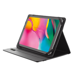 Trust Custodia Primo Folio per Tablet fino a 10", Nero Trust Custodia Primo Folio per Tablet fino a 10", Nero