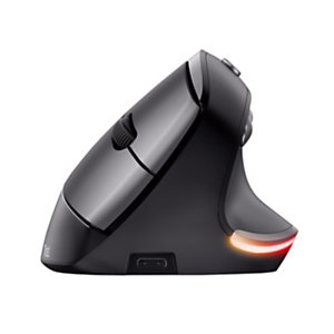 TRUST Mouse ergonomico wireless Bayo ECO, Nero