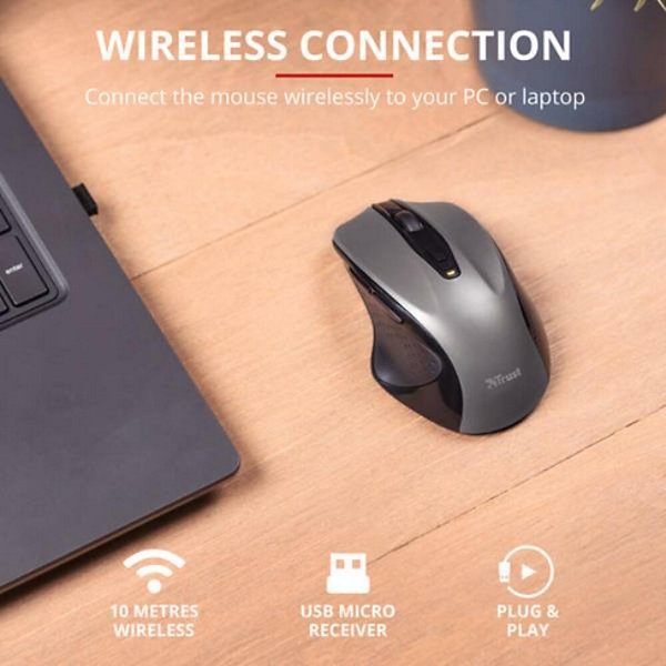 TRUST, Nito wireless mouse, 24115 - 2