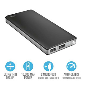 Trust, Power bank, Power bank 10000mah power input 5v, 22577 Trust, Power bank, Power bank 10000mah power input 5v, 22577