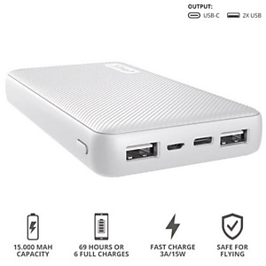 Trust, Power bank, Primo powerbank 15.000 white, 23900 Trust, Power bank, Primo powerbank 15.000 white, 23900