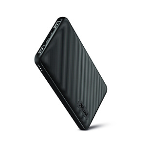 Trust Powerbank Primo Compact, 10.000 mAh, Nero Trust Powerbank Primo Compact, 10.000 mAh, Nero