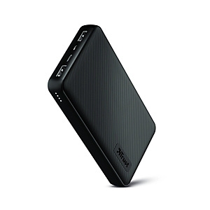 Trust Powerbank Primo Compact, 15.000 mAh, Nero Trust Powerbank Primo Compact, 15.000 mAh, Nero