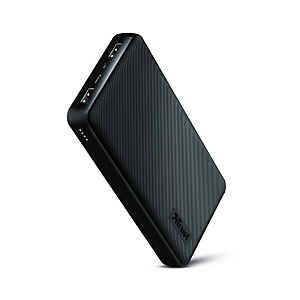 Trust Powerbank Primo Compact, 20.000 mAh, Nero Trust Powerbank Primo Compact, 20.000 mAh, Nero