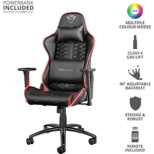 Trust, Sedie gaming, Trust gxt716 rizza rgb led chair, 23845 Trust, Sedie gaming, Trust gxt716 rizza rgb led chair, 23845