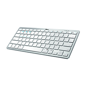 Trust Tastiera Nado, Wireless e bluetooth, Bianco Trust Tastiera Nado, Wireless e bluetooth, Bianco