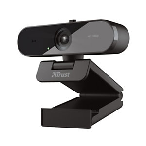 Trust Webcam Full HD TW-200, Nero