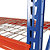 TS Longspan Racking – beams with steel mesh shelves, shelf UDL 700 kg - 1
