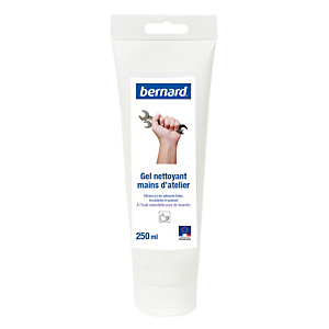 Tube de gel nettoyant atelier Bernard 250ml Tube de gel nettoyant atelier Bernard 250ml