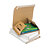 Étui carton blanc avec fermeture adhésive RAJA 33x25 cm - 2