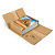 Étui postal carton brun renforcé PACPOST 33x25 cm - 1