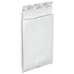 Tyvek® Enveloppe 250 x 353 mm sans fenêtre - soufflet 3,8 mm - autocollante bande protectrice - Lot de 20