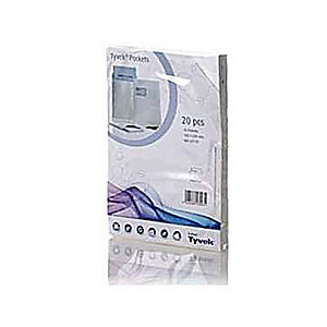 TYVEK enveloppes commerciales, papier Tyvek®, format international C5, 162 x 229 mm, fermeture autocollante, blanc (Boîte de 20)