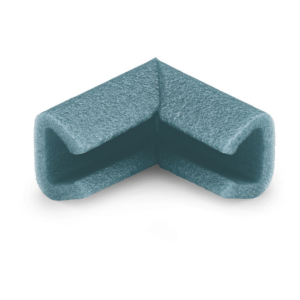 U-hoekprofiel van 100% gerecycled schuim 35 x 11 x 100 mm - 1