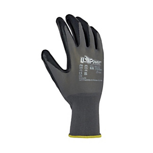 U-POWER Guanto da lavoro in nitrile Valzer, Protezione meccanica e termica, Taglia 11, Grigio/Nero (1 paio) U-POWER Guanto da lavoro in nitrile Valzer, Protezione meccanica e termica, Taglia 11, Grigio/Nero (1 paio)