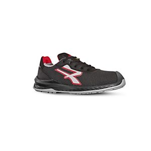 U-POWER Scarpa da lavoro antinfortunistica bassa LISBONA S3 SRC CI ESD, Taglia 45, Nero/Rosso (paio) U-POWER Scarpa da lavoro antinfortunistica bassa LISBONA S3 SRC CI ESD, Taglia 45, Nero/Rosso (paio)