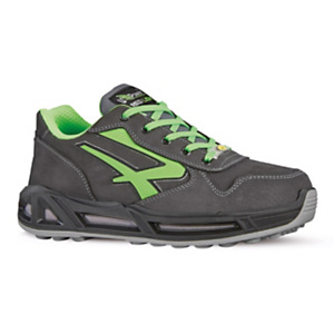 U-POWER Scarpa da lavoro antinfortunistica bassa YODA CARPET, S3 SRC CI ESD, Taglia 36*, Grigio/Verde (paio) U-POWER Scarpa da lavoro antinfortunistica bassa YODA CARPET, S3 SRC CI ESD, Taglia 36*, Grigio/Verde (paio)