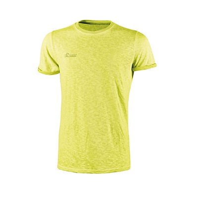 U-POWER T-shirt Fluo, Taglia M, Yellow Fluo (confezione 3 pezzi)