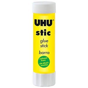 Uhu Colla in stick, Senza solvente, Lavabile, 40 g