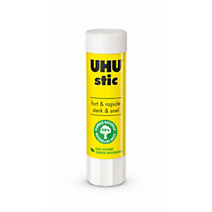 Uhu Stic Colle blanche sans solvant Bâton 40g Uhu Stic Colle blanche sans solvant Bâton 40g