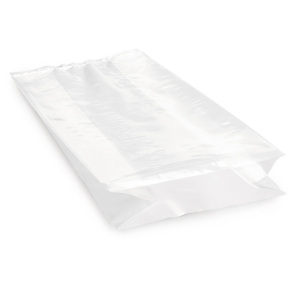 Uitverkoop: Plastic zak met zijvouw 100 micron 60x40x130 cm Uitverkoop: Plastic zak met zijvouw 100 micron 60x40x130 cm