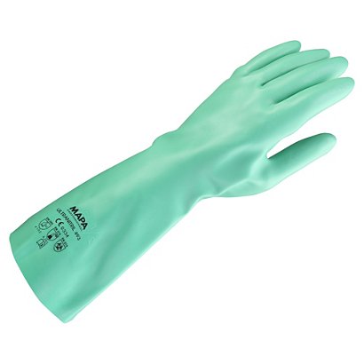 Ultranitril-Handschuhe Länge 32 cm / Größe 8 - 8,5 - 1
