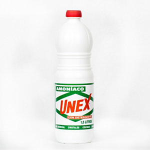 UNEX Amoniaco con Detergente, 1,5 L