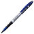 Uni-Ball Air Bolígrafo de punta de bola, punta mediana, cuerpo plateado, tinta azul - 1