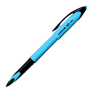 Uni-Ball Air Micro Bolígrafo roller, punta fina, cuerpo azul cielo, tinta azul Uni-Ball Air Micro Bolígrafo roller, punta fina, cuerpo azul cielo, tinta azul