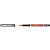 Uni-Ball Eye Fine UB-157 Bolígrafo de punta de bola, punta fina, cuerpo plateado de polipropileno, tinta naranja - 1