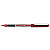 Uni-Ball Eye Micro Pena Roller Stick, Punta 0,5 mm, Tratto 0,3 mm, Inchiostro rosso - 3