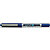 Uni-Ball Eye Micro UB-150 Bolígrafo de punta de bola, micropunta, cuerpo plateado de polipropileno, tinta azul - 1