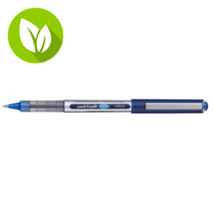 Uni-Ball Eye UB-150E Bolígrafo de punta de bola, micropunta, cuerpo de polipropileno, plástico reciclado, tinta líquida, trazo de 0,3 mm, tinta azul Uni-Ball Eye UB-150E Bolígrafo de punta de bola, micropunta, cuerpo de polipropileno, plástico reciclado, tinta líquida, trazo de 0,3 mm, tinta azul