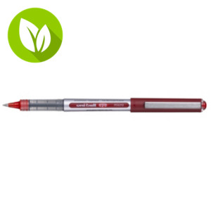 Uni-Ball Eye UB-150E Bolígrafo de punta de bola, micropunta, cuerpo de polipropileno, plástico reciclado, tinta líquida, trazo de 0,3 mm, tinta rojo Uni-Ball Eye UB-150E Bolígrafo de punta de bola, micropunta, cuerpo de polipropileno, plástico reciclado, tinta líquida, trazo de 0,3 mm, tinta rojo