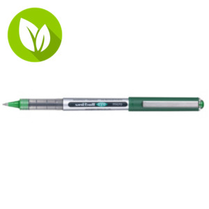 Uni-Ball Eye UB-150E Bolígrafo de punta de bola, micropunta, cuerpo de polipropileno, plástico reciclado, tinta líquida, trazo de 0,3 mm, tinta verde Uni-Ball Eye UB-150E Bolígrafo de punta de bola, micropunta, cuerpo de polipropileno, plástico reciclado, tinta líquida, trazo de 0,3 mm, tinta verde