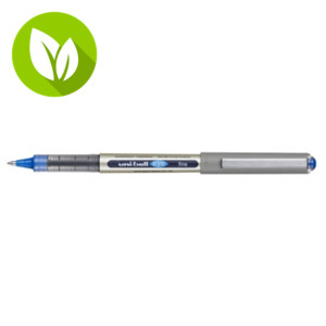Uni-Ball Eye UB-157E Bolígrafo de punta de bola, punta fina, cuerpo de polipropileno, plástico reciclado, tinta líquida, trazo de 0,5 mm, tinta azul Uni-Ball Eye UB-157E Bolígrafo de punta de bola, punta fina, cuerpo de polipropileno, plástico reciclado, tinta líquida, trazo de 0,5 mm, tinta azul