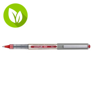 Uni-Ball Eye UB-157E Bolígrafo de punta de bola, punta fina, cuerpo de polipropileno, plástico reciclado, tinta líquida, trazo de 0,5 mm, tinta rojo Uni-Ball Eye UB-157E Bolígrafo de punta de bola, punta fina, cuerpo de polipropileno, plástico reciclado, tinta líquida, trazo de 0,5 mm, tinta rojo