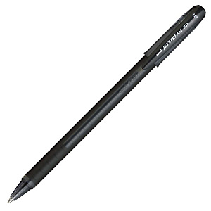 Uni-Ball Jetstream™ 101 Bolígrafo de punta de bola, punta de 1 mm, cuerpo de plástico negro, tinta negra Uni-Ball Jetstream™ 101 Bolígrafo de punta de bola, punta de 1 mm, cuerpo de plástico negro, tinta negra