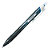 Uni-Ball Jetstream™ Sport SXN150 Bolígrafo retráctil de tinta de gel, punta mediana de 1 mm, cuerpo negro con grip, tinta azul - 1