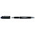 Uni-Ball Jetstream SX-210 Bolígrafo de tinta de gel, punta media de 1 mm, cuerpo negro con grip, tinta azul - 3