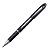 Uni-Ball Jetstream SX-210 Bolígrafo de tinta de gel, punta media de 1 mm, cuerpo negro con grip, tinta negra - 1