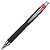 Uni-Ball Jetstream™ SXN210 Bolígrafo retráctil de punta de bola, punta mediana de 1 mm, cuerpo negro con grip, tinta roja - 1