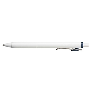 Uni-Ball One UMN-S 0,7 Bolígrafo retráctil de tinta de gel, punta mediana de 0,7 mm, cuerpo blanco con grip, tinta negro Uni-Ball One UMN-S 0,7 Bolígrafo retráctil de tinta de gel, punta mediana de 0,7 mm, cuerpo blanco con grip, tinta negro