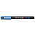 Uni-Ball Posca PC-1MR Marcador de pintura, punta ojival, 0,7 mm, Azul metalizado - 1