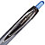 Uni-Ball Signo 207 Bolígrafo retráctil de gel, punta mediana de 0,7 mm, cuerpo negro de policarbonato con grip, tinta azul - 3