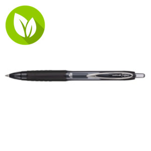 Uni-Ball Signo 207E Bolígrafo retráctil de gel, punta mediana de 0,7 mm, cuerpo de plástico reciclado con grip, tinta negra Uni-Ball Signo 207E Bolígrafo retráctil de gel, punta mediana de 0,7 mm, cuerpo de plástico reciclado con grip, tinta negra