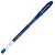 Uni-Ball Signo Bolígrafo de gel, punta media de 0,7 mm, cuerpo transparente, tinta azul - 1