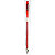 Uni-Ball Signo Bolígrafo de gel, punta media de 0,7 mm, cuerpo transparente, tinta roja - 3